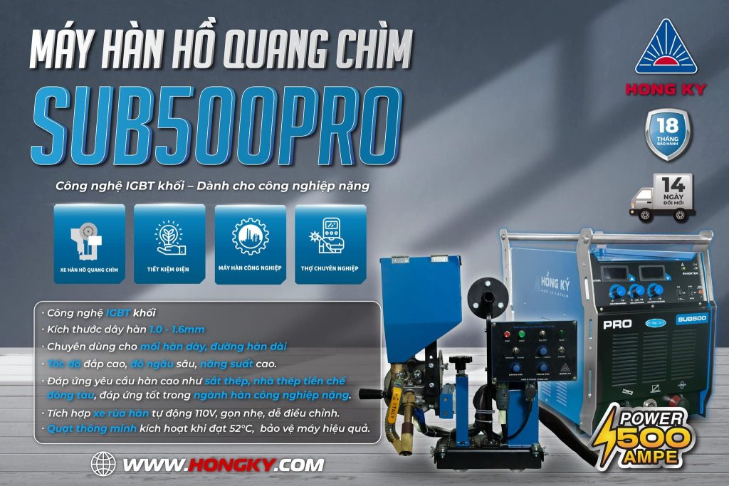 Máy hàn điện tử Hồng Ký SUB500PRO