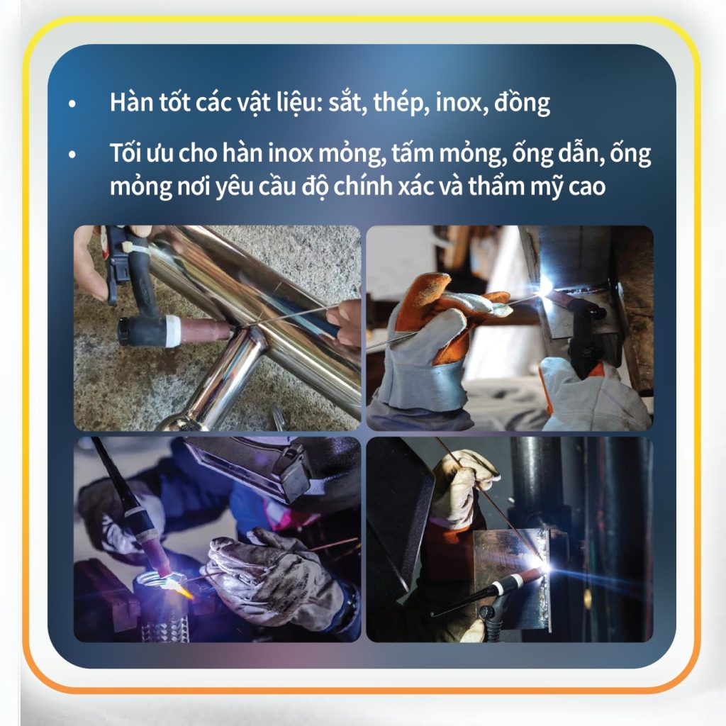 Máy hàn điện tử TIG Hồng Ký HKTIG300A