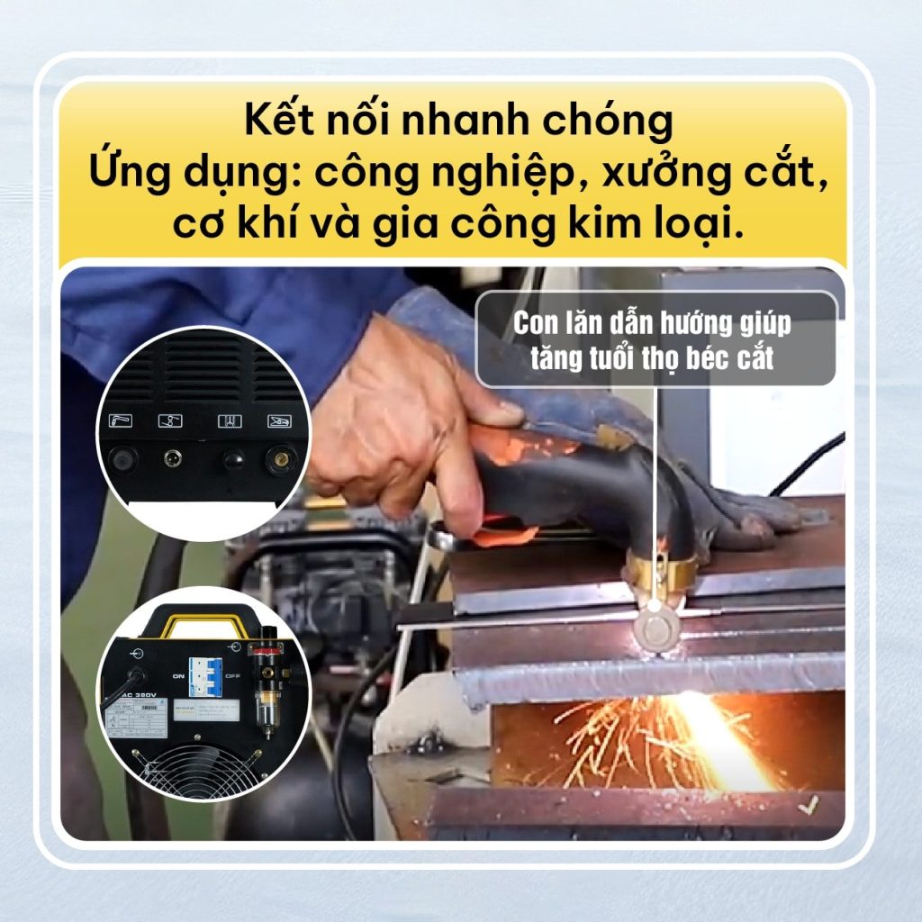 02 Máy cắt Plasma Hồng Ký HKCUT60