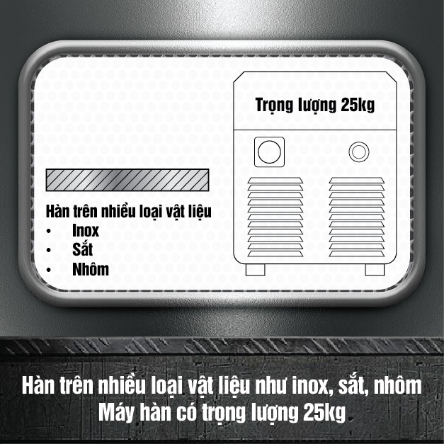 Máy hàn điện tử Hồng Ký HKMIG250-3