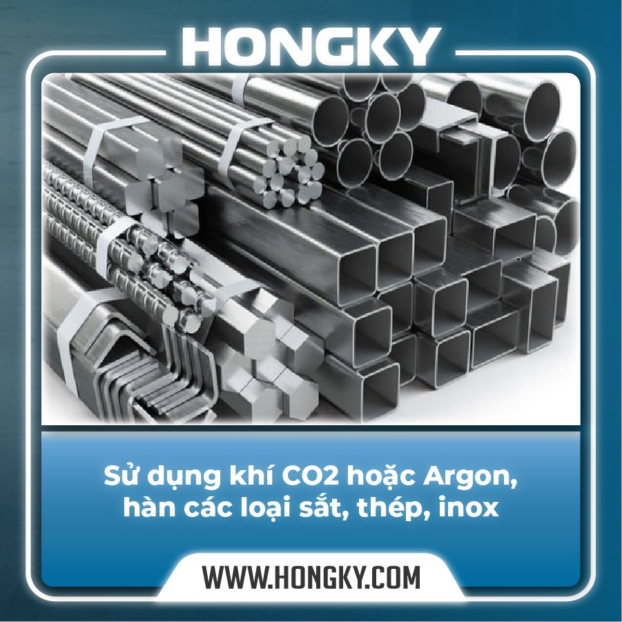 Máy hàn điện tử Hồng Ký MIG MIG500PRO