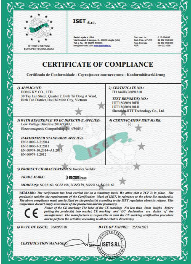 CE Certification