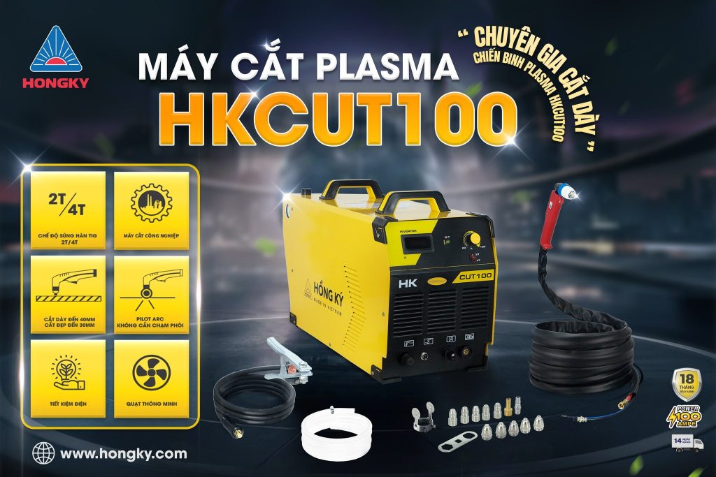 Máy cắt plasma Hồng Ký HKCUT100