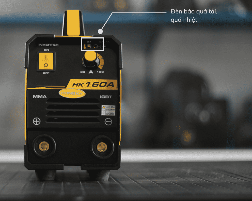 Máy hàn điện tử Hồng Ký MMA HK160A 01