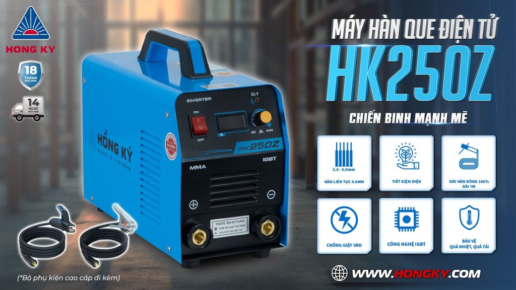 Máy hàn que điện tử Hồng Ký HK250A