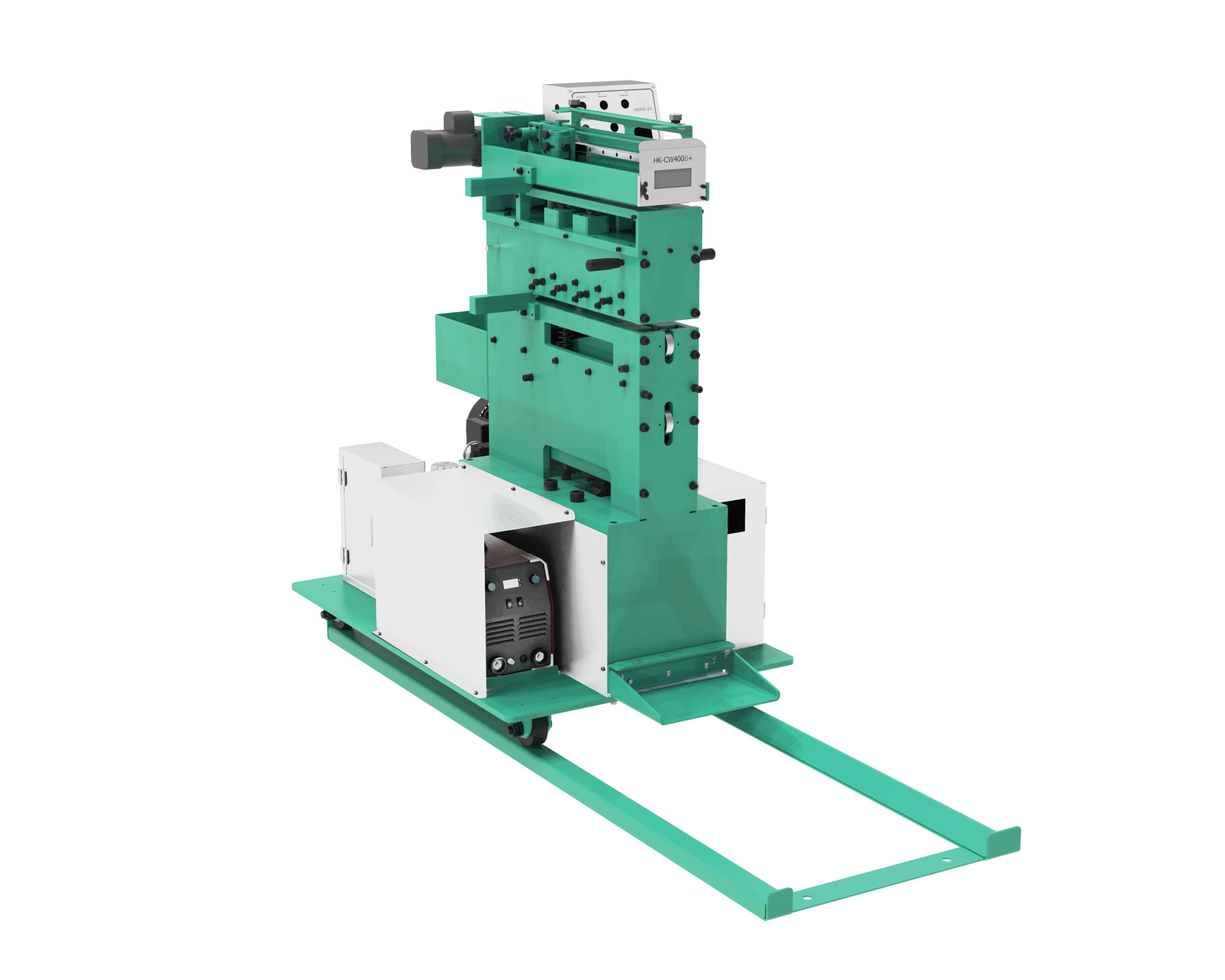 Máy cán ống thép Hồng Ký HK-S45 sản xuất ống thép hàn cao tần với năng suất cao và chất lượng đồng đều.