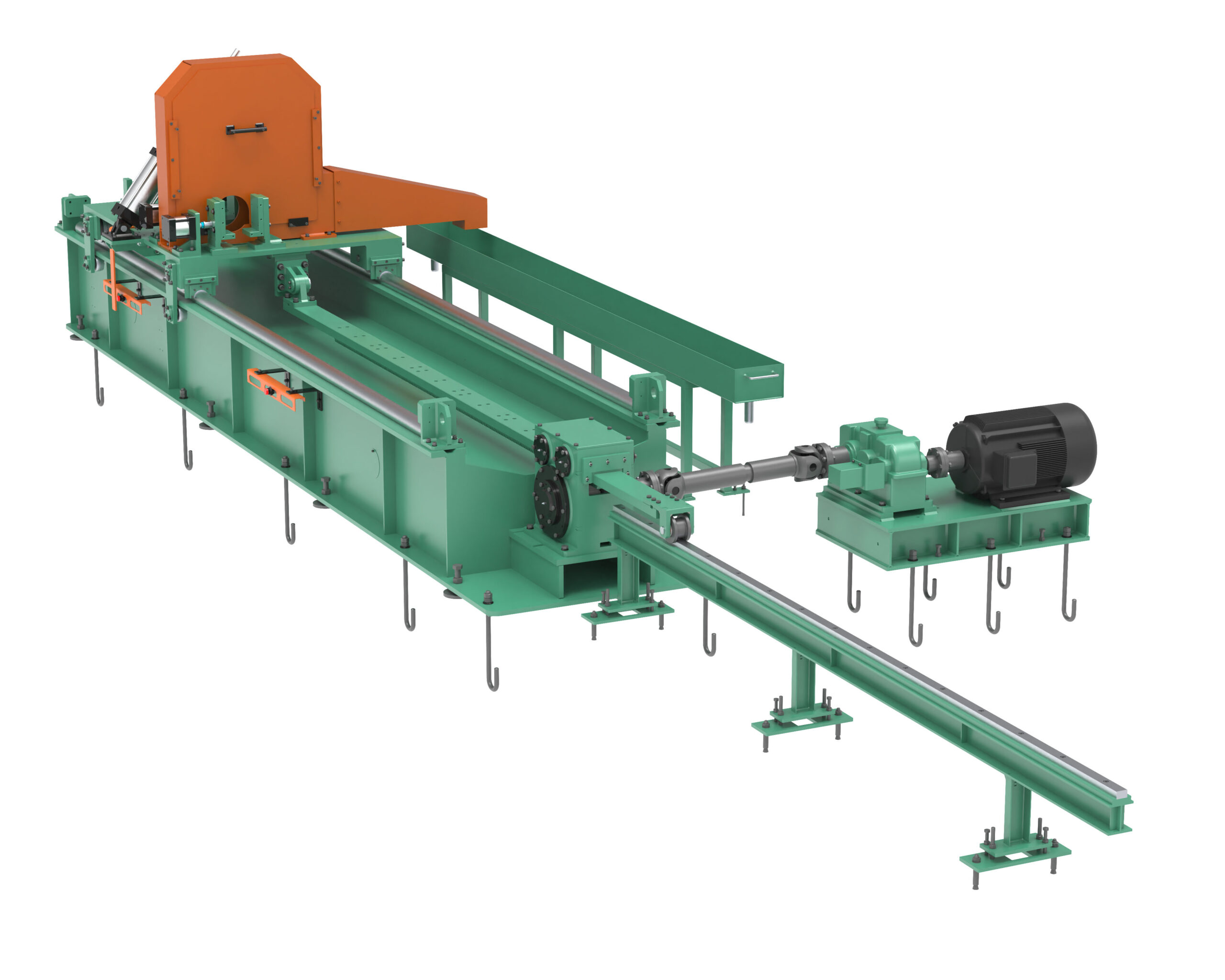 Máy cán ống thép Hồng Ký HK-S90 chuyên sản xuất ống thép hàn cao tần với năng suất cao và chất lượng đồng đều.