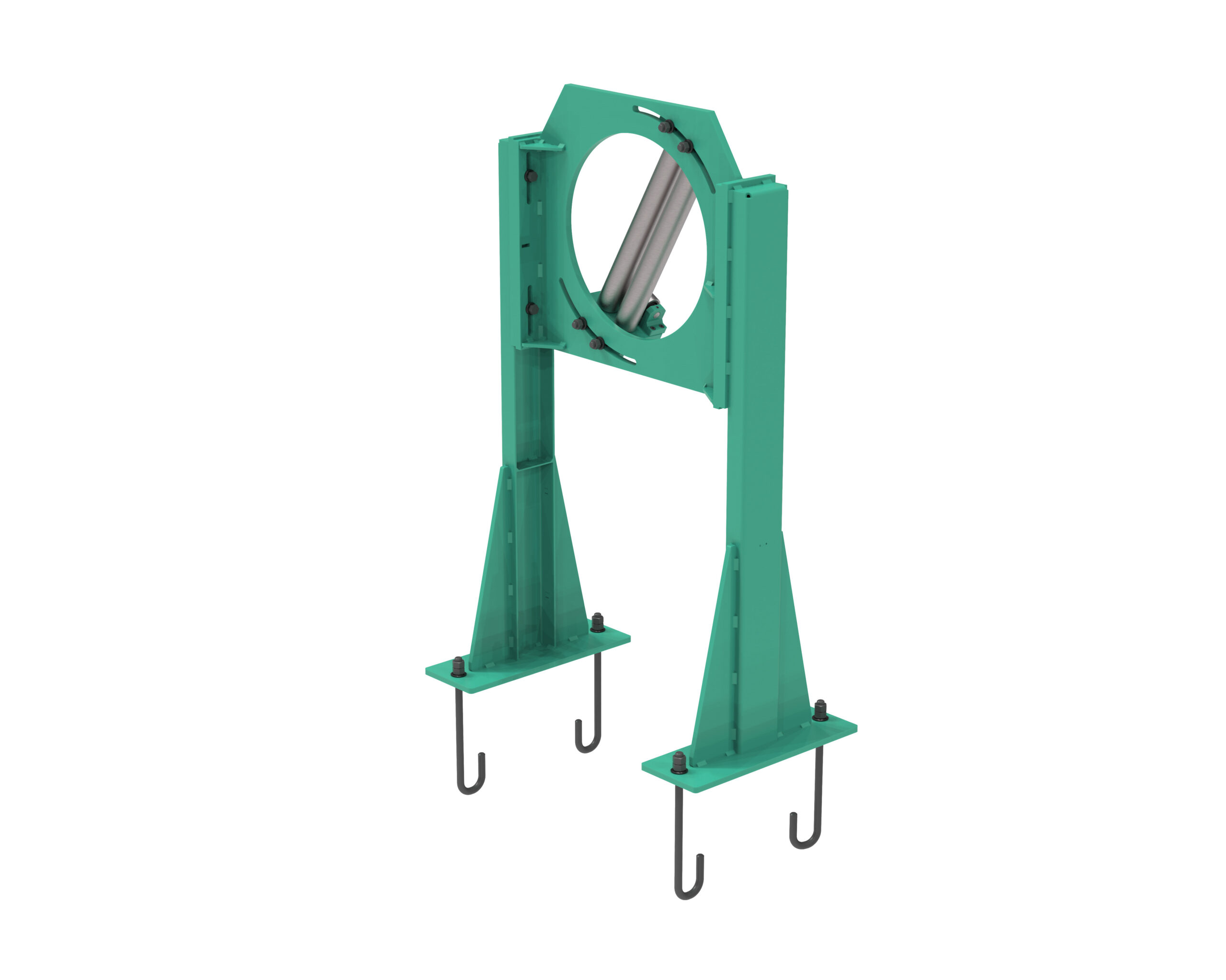 Máy cán ống thép Hồng Ký HK-S90 chuyên sản xuất ống thép hàn cao tần với năng suất cao và chất lượng đồng đều.