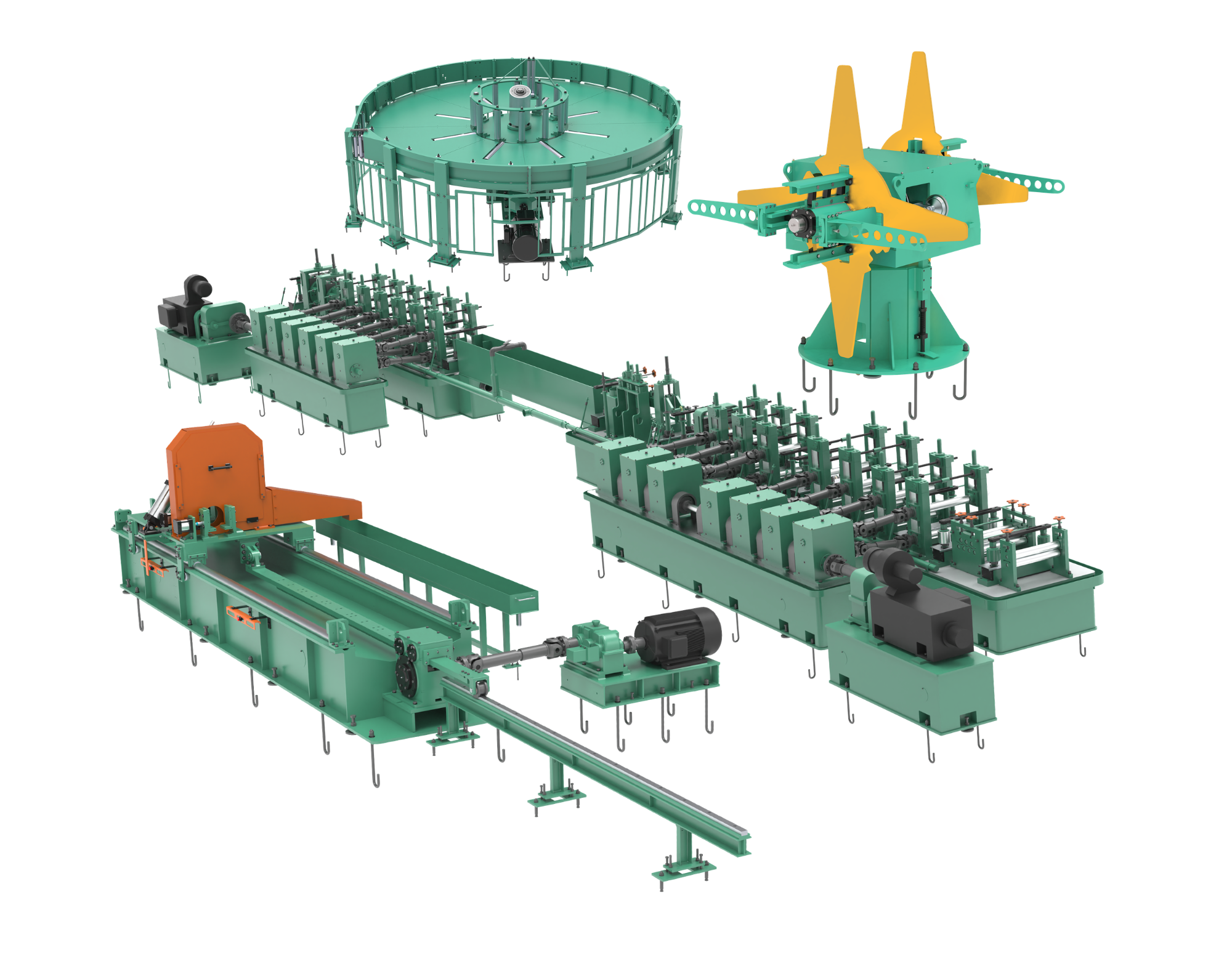 Tube mill line HKS32