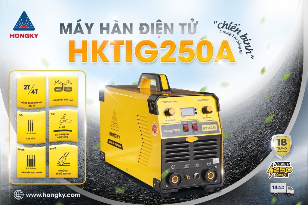 Máy hàn điện tử Hồng Ký HKTIG250A