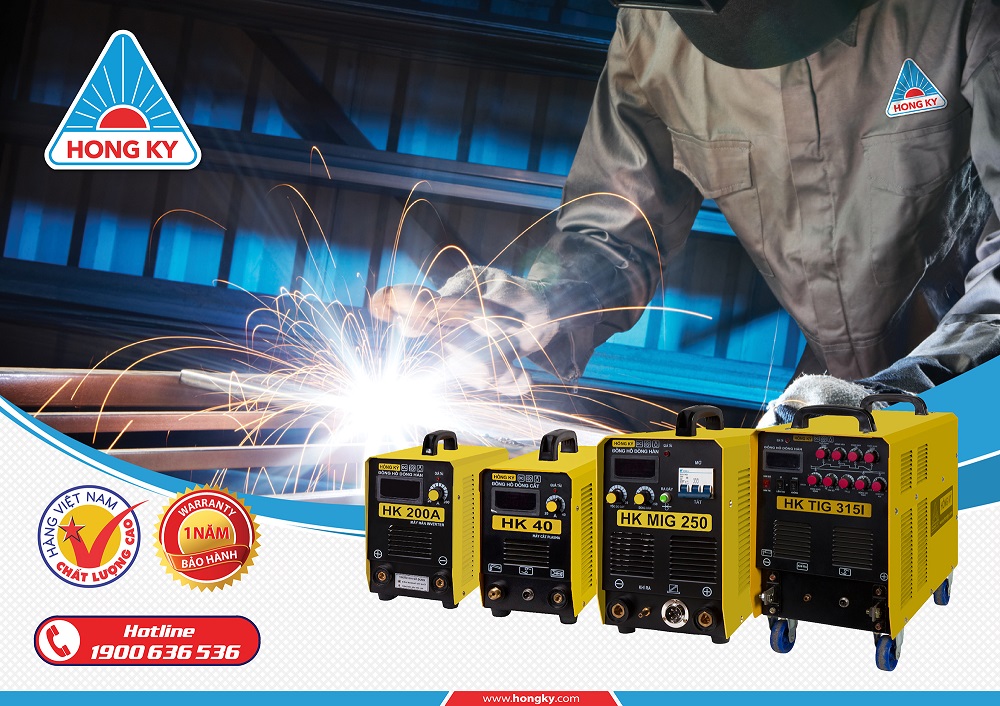 HỒNG KÝ ĐẨY MẠNH DÒNG MÁY HÀN ĐIỆN TỬ CÔNG SUẤT LỚN, HIỆN ĐẠI
