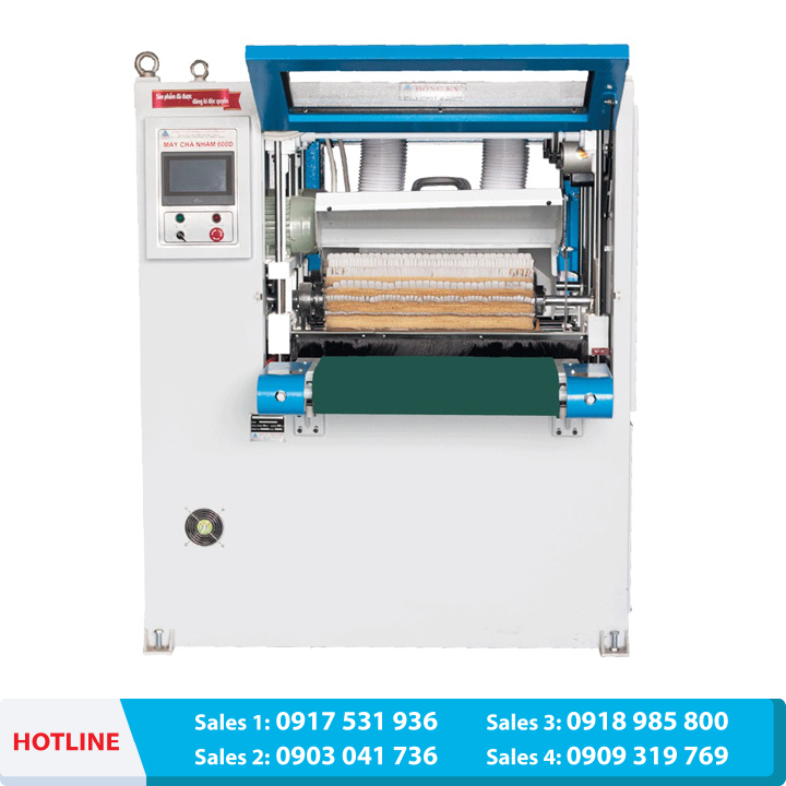 Cách sử dụng máy chà nhám thùng trong chế biến gỗ