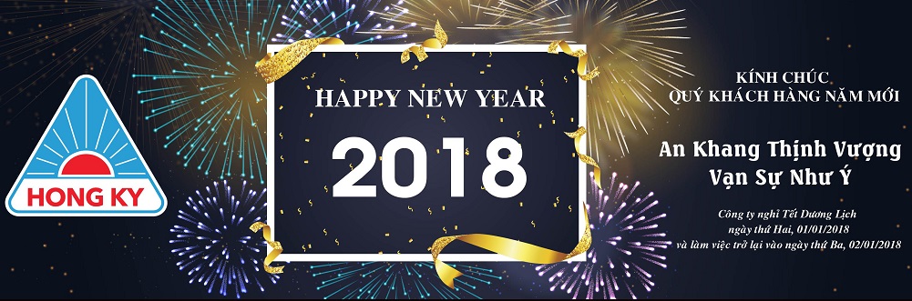 Hồng Ký thông báo nghỉ tết dương lịch 2018