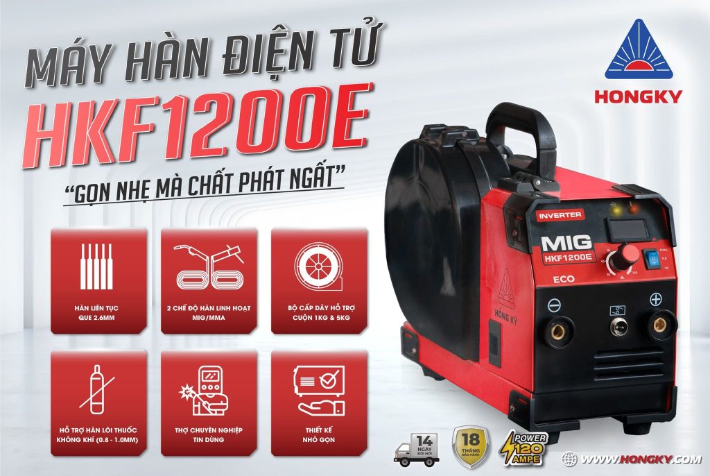 Máy hàn điện tử gia đình Hồng Ký HKF1200E
