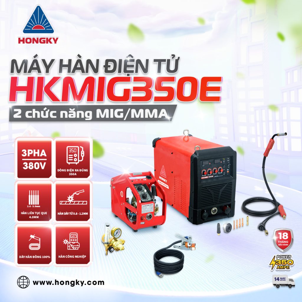 máy hàn Mig Hồng Ký HKMIG350E
