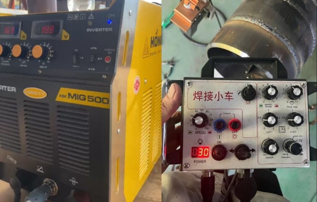 Giải pháp hàn ống bằng rùa hàn – Tối ưu chất lượng và năng suất