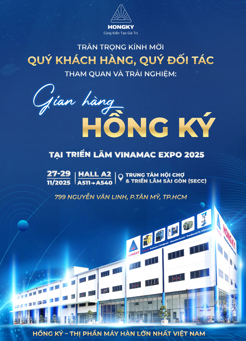 Hồng Ký tham gia Triển lãm VINAMAC EXPO 2025