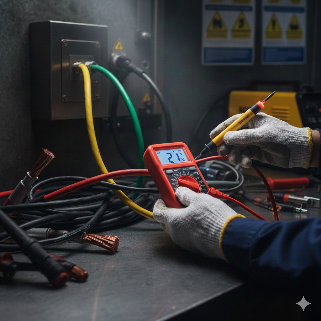 Cách kiểm tra dây kìm – mass để tránh bị giật điện