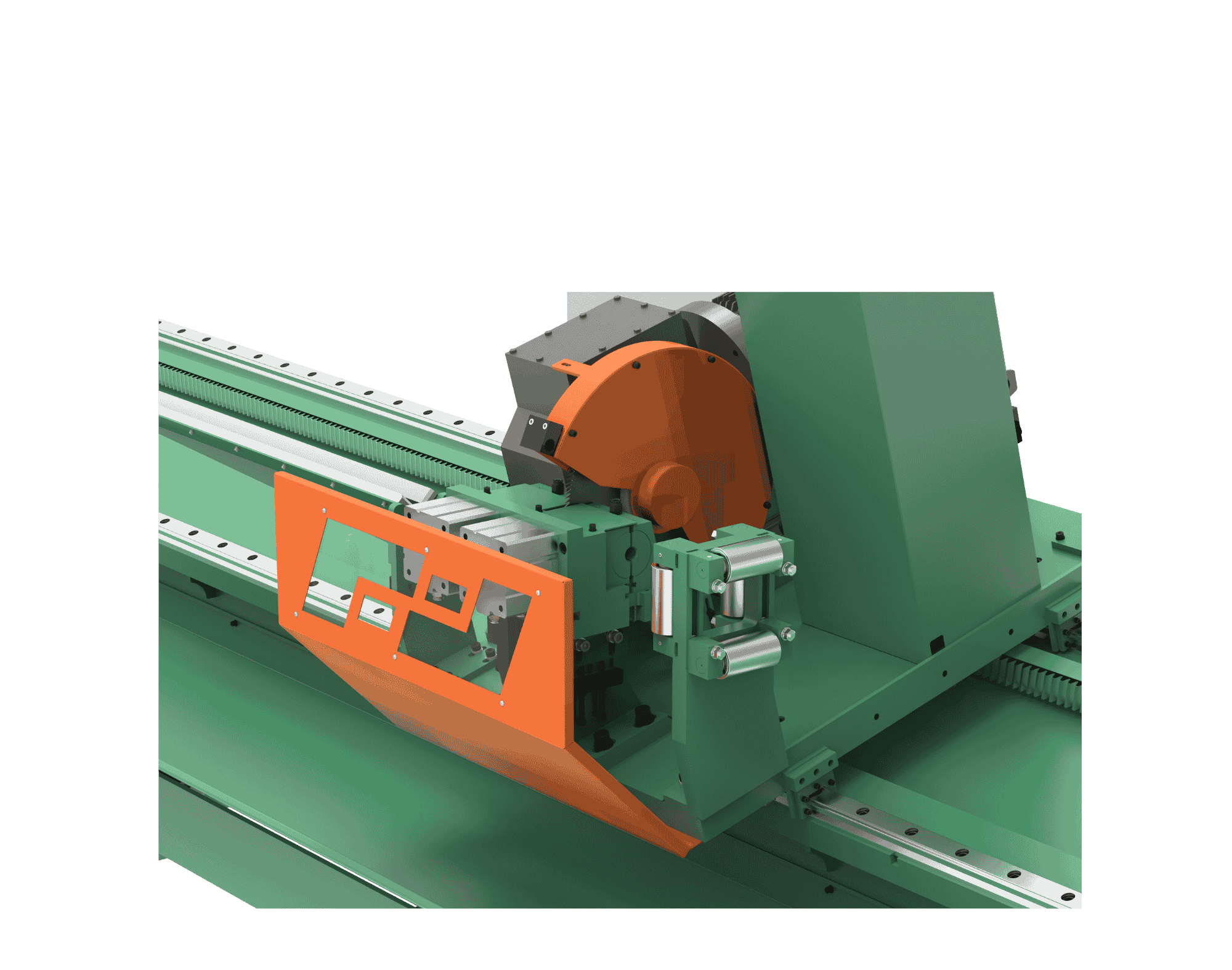 Tube mill cold saw HK-CSC32 TO 45 R