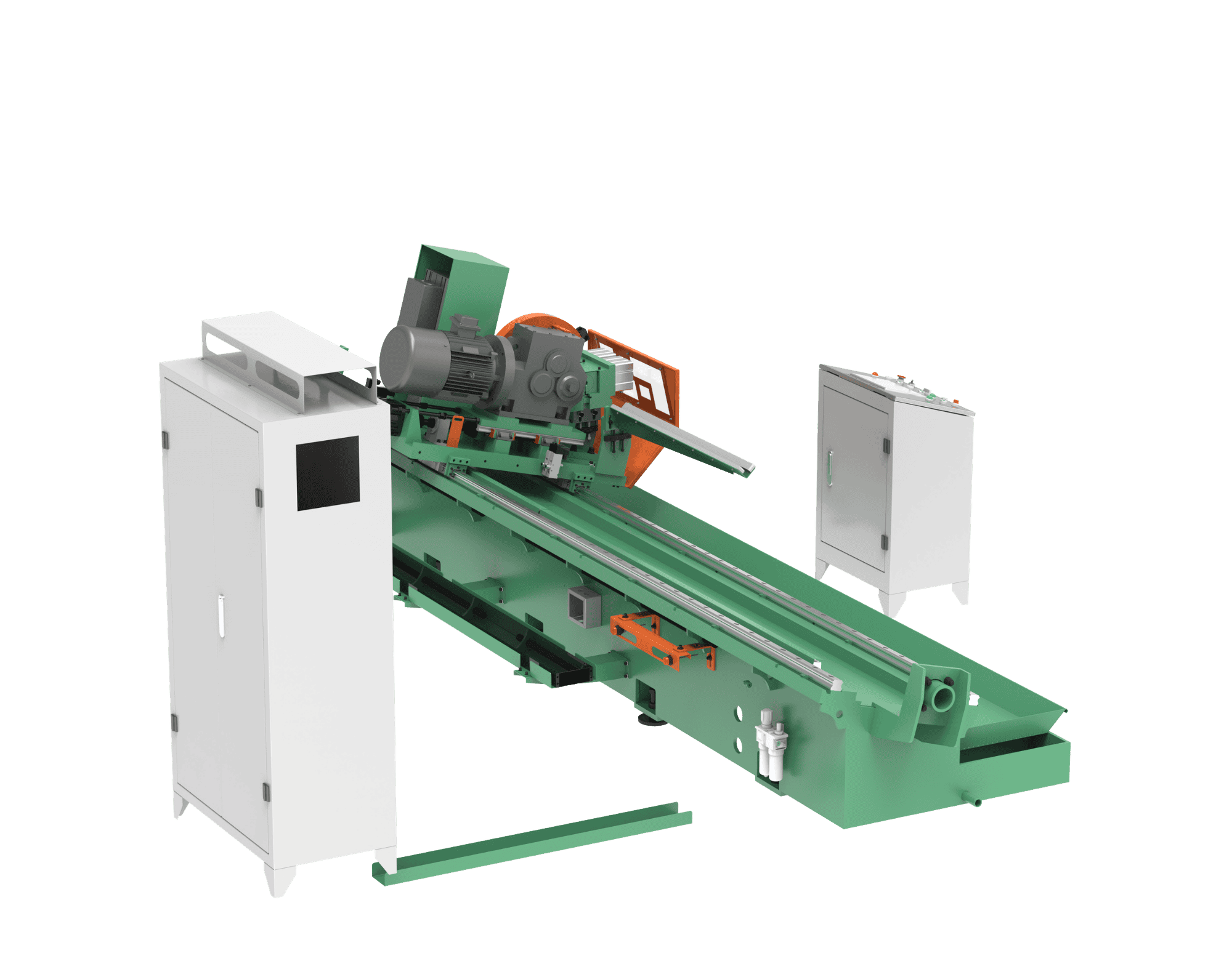Hong Ky HK-CSC32 TO 45 R cold saw cutting machine for steel pipes