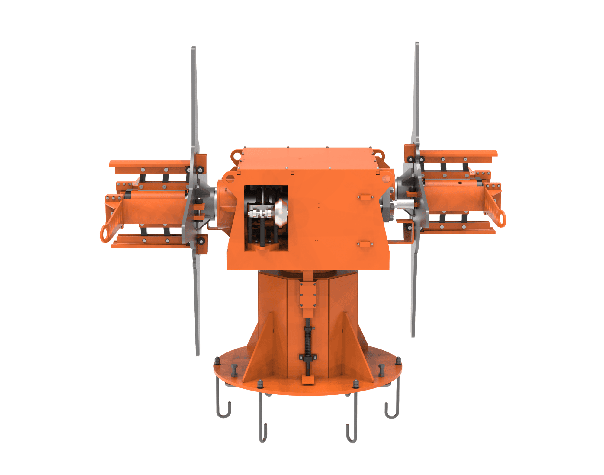 Cụm dù xả tôn thép của chuyền cán ống HK-S127