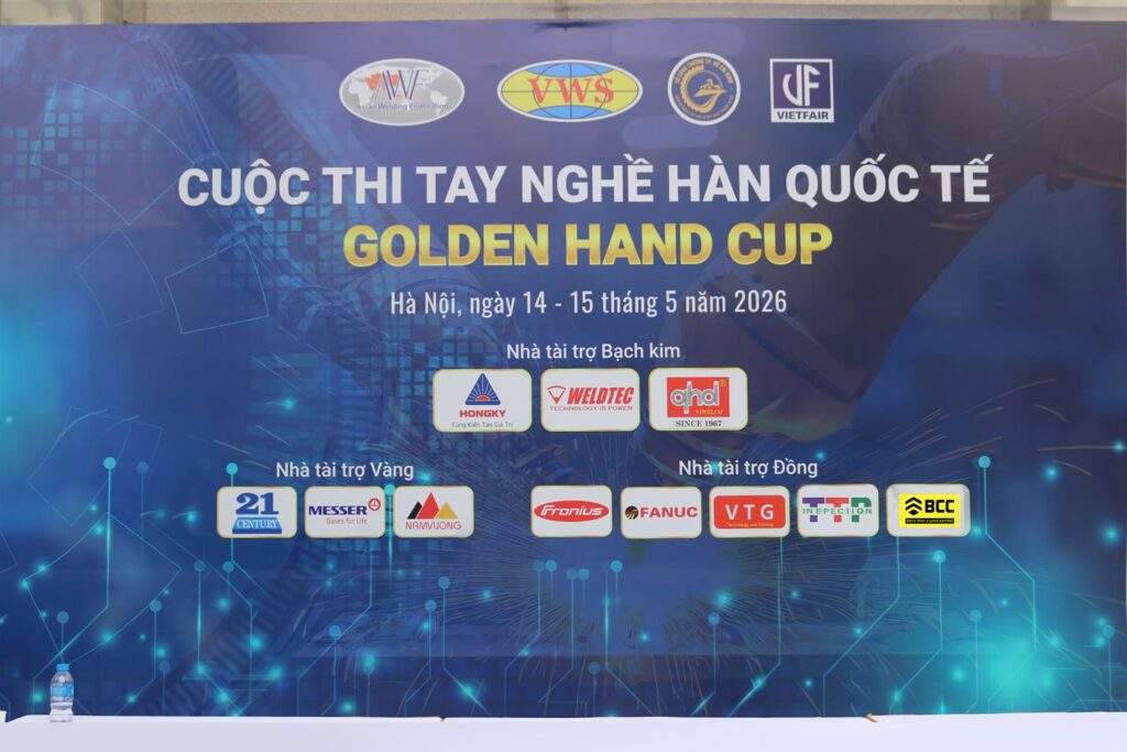 ồng Ký đồng hành cuộc thi tay nghề hàn quốc tế tại VINAMAC HÀ NỘI 2026