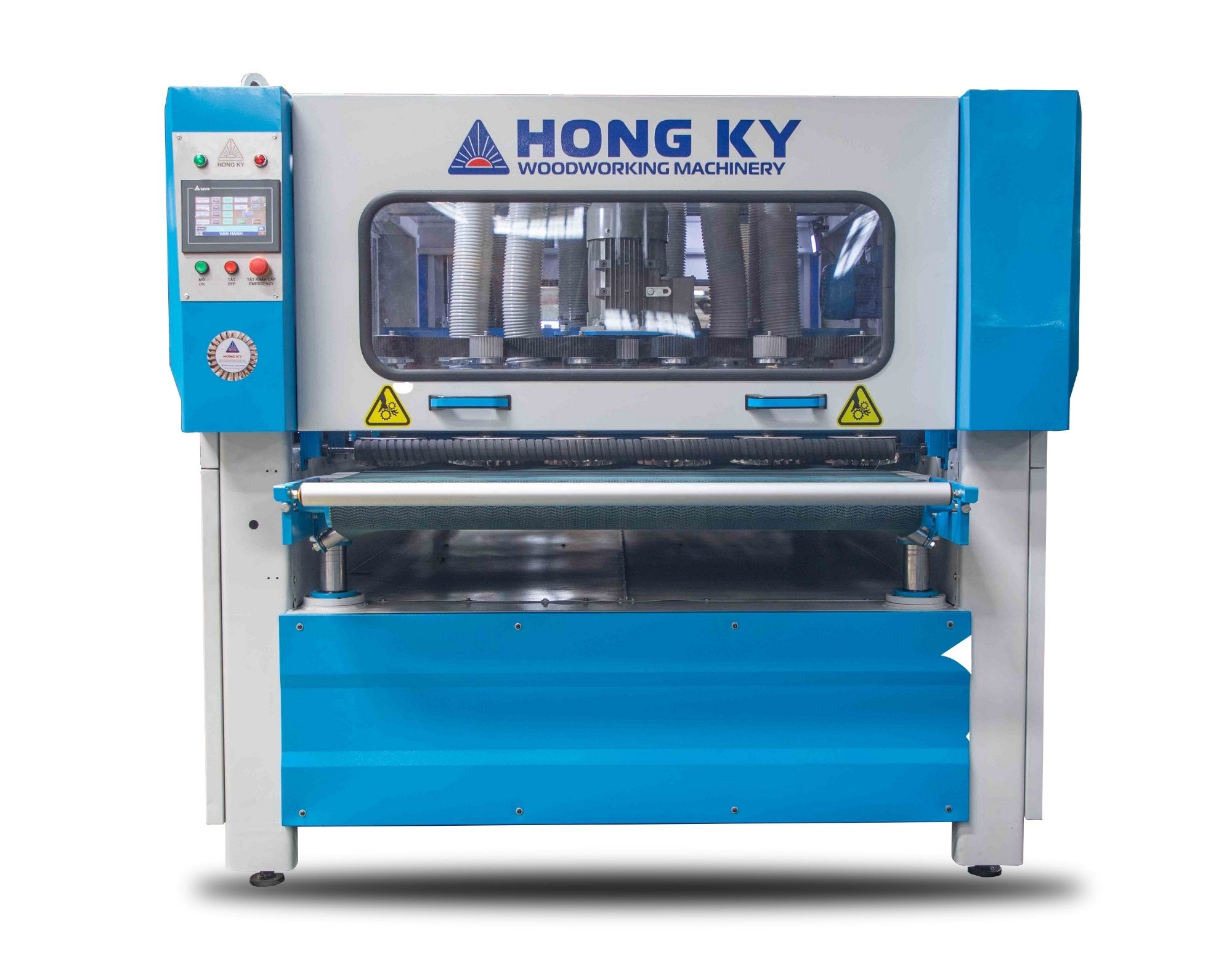 Máy chà nhám chổi thùng 6 trục 1300DDNNNN-L