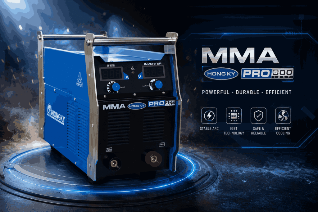 máy hàn que Hồng Ký MMA300PRO
