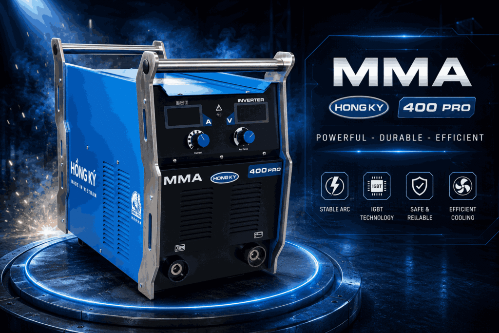 máy hàn que Hồng Ký MMA400PRO
