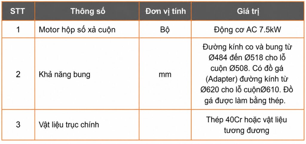 Máy xả băng không hố bù Hồng Ký 