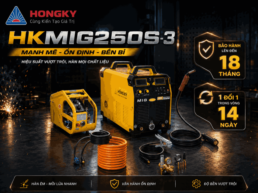 máy hàn Hồng Ký HKMIG250S-3