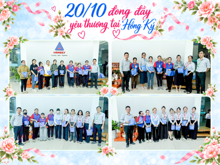 20 tháng 10 đong đầy yêu thương tại Hồng Ký 