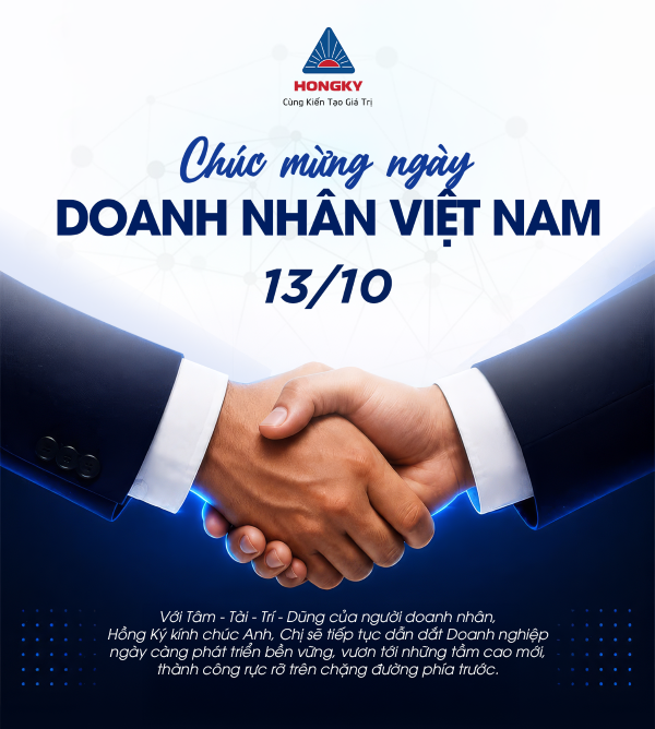Hồng Ký chúc mừng ngày doanh nhân Việt Nam