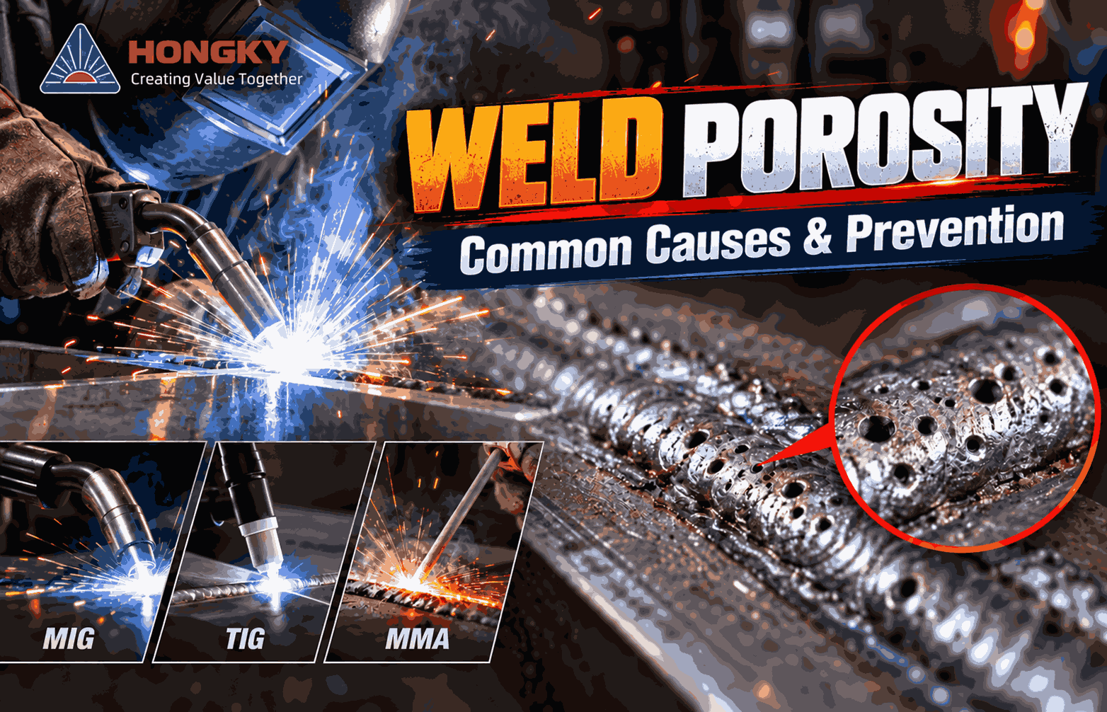 Weld Porosity: Causes and Prevention