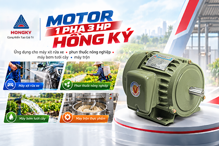 Motor 1 pha 3HP dùng được cho máy nào? Mua chính hãng giá tốt ở đâu?